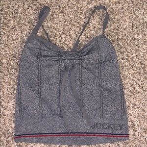 Jockey workout crop top